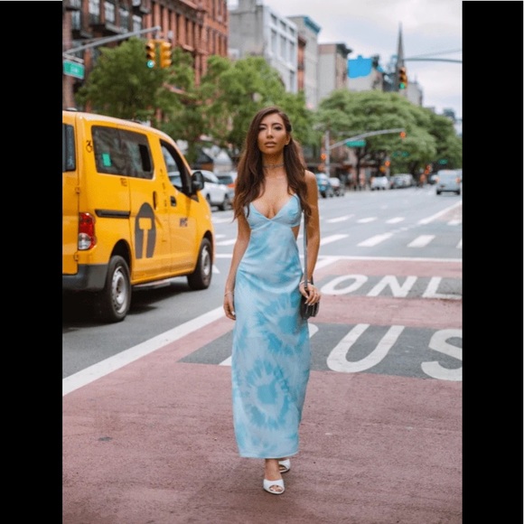 TIE DYE MIDI DRESS (WEEKEND SALE) - Picture 4 of 10